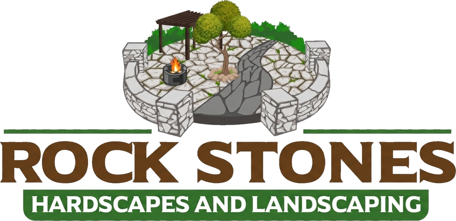 Rock Stones Hardscapes and Landscaping logo